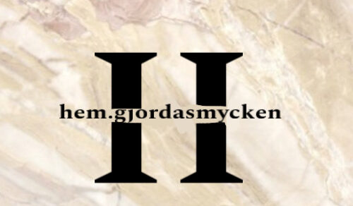 Hemgjorda smycken